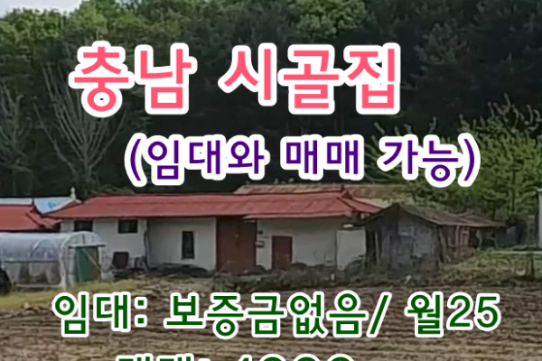 충남 시골집 촌집 농가주택 월세 임대 매매 귀농귀촌 5도2촌 농촌빈집은행 시골빈집 농촌빈집 빈집임대 빈집정보…